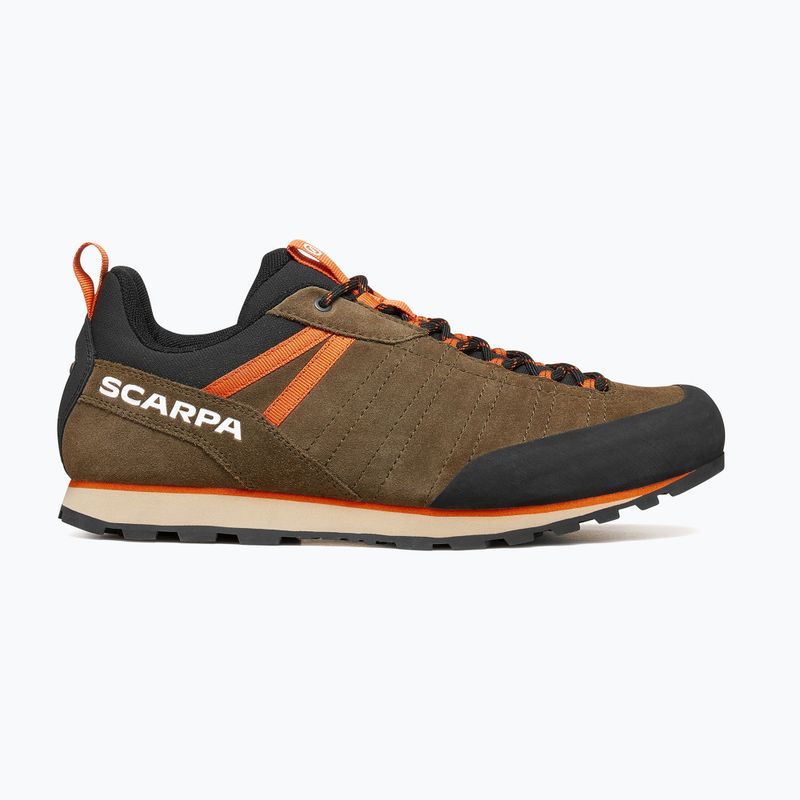 Pánske turistické topánky SCARPA Crux 2 caribou/rust orange 2