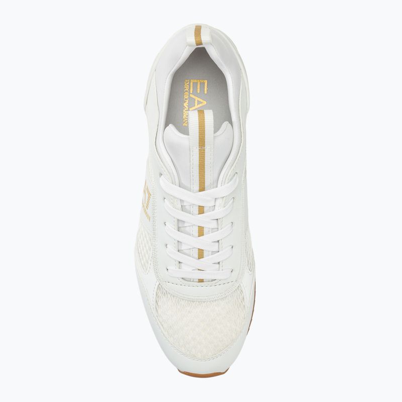 Obuv EA7 Emporio Armani Black & White Laces triple white/gold/honey 5