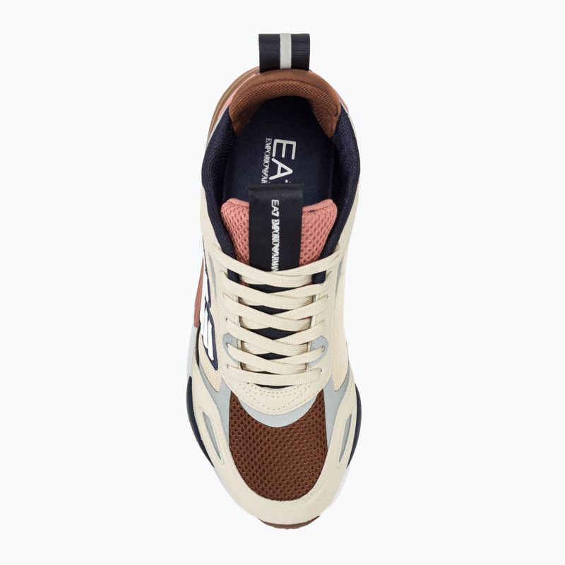 Obuv EA7 Emporio Armani Ace Runner rainy day/black iris/emperador/terracotta 5