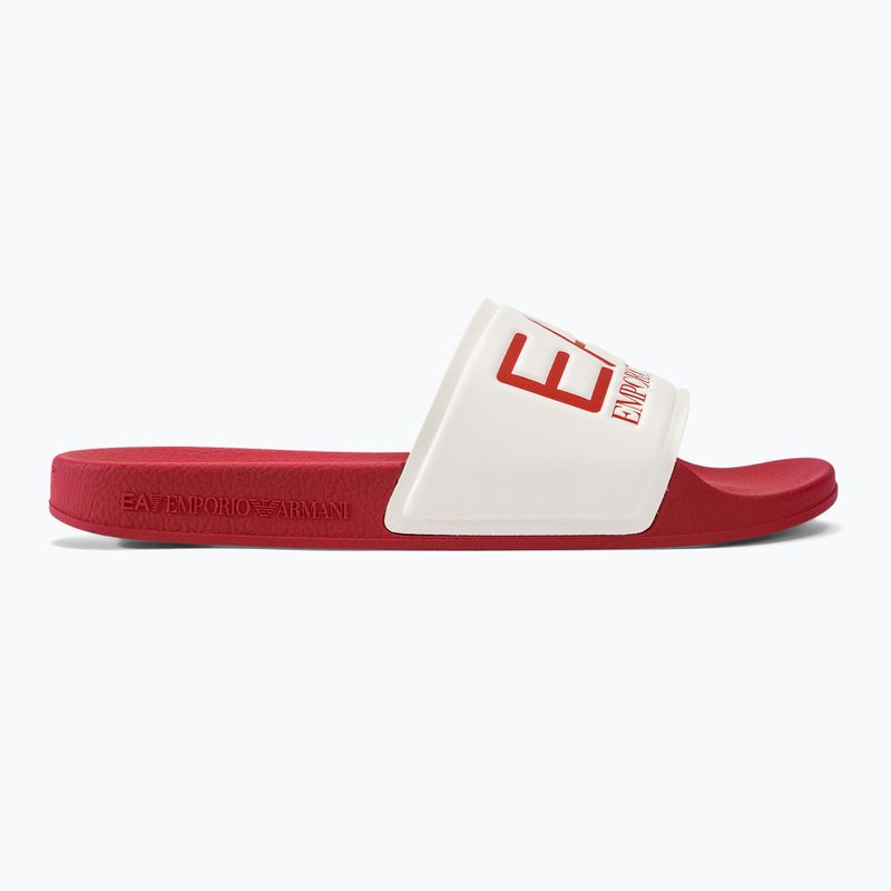 Šľapky EA7 Emporio Armani Water Sports Visibility salsa/white 2