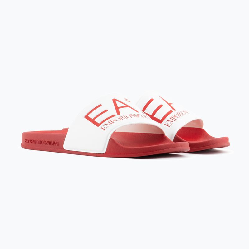 Šľapky EA7 Emporio Armani Water Sports Visibility salsa/white 8