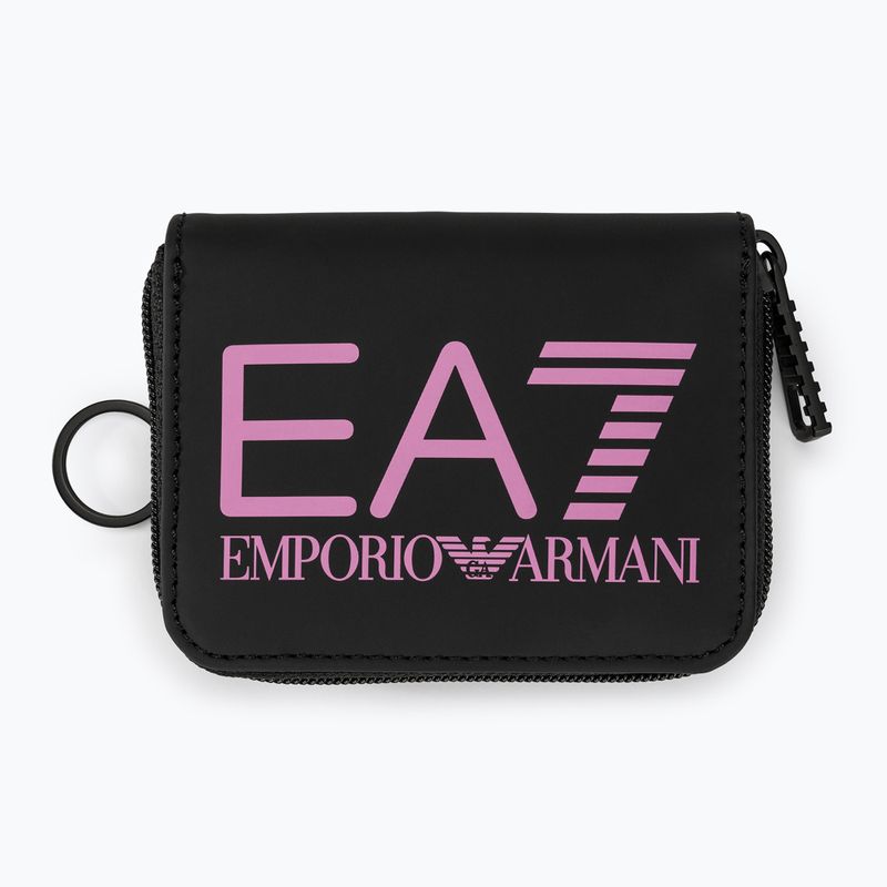 Peňaženka EA7 Emporio Armani Train Zip Around black/cyclamen 2