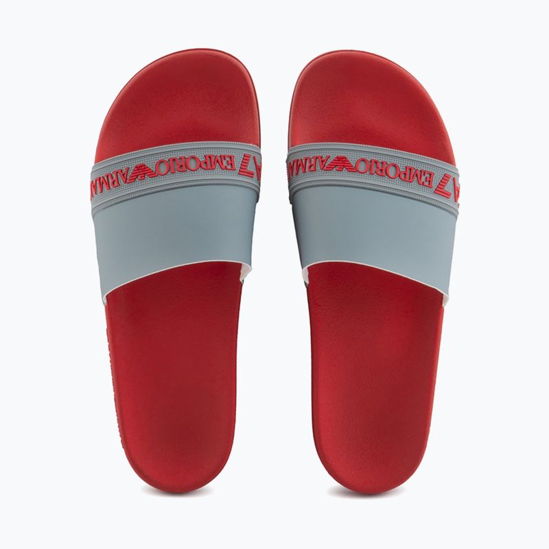 Šľapky EA7 Emporio Armani Water Sports Tape Slide salsa/griffin 5