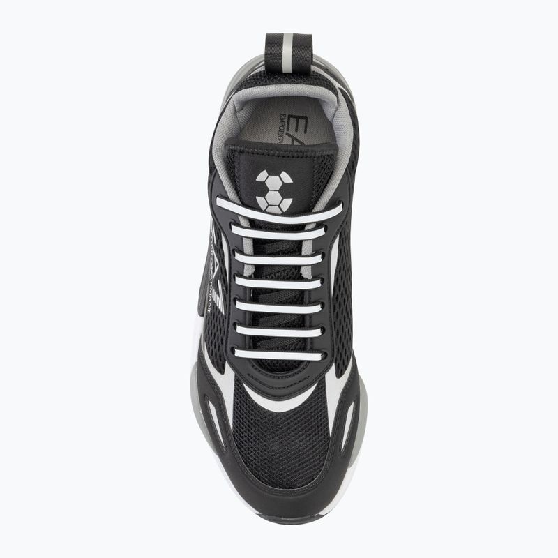 EA7 Emporio Armani Ace Runner Mesh black/ silver topánky 5