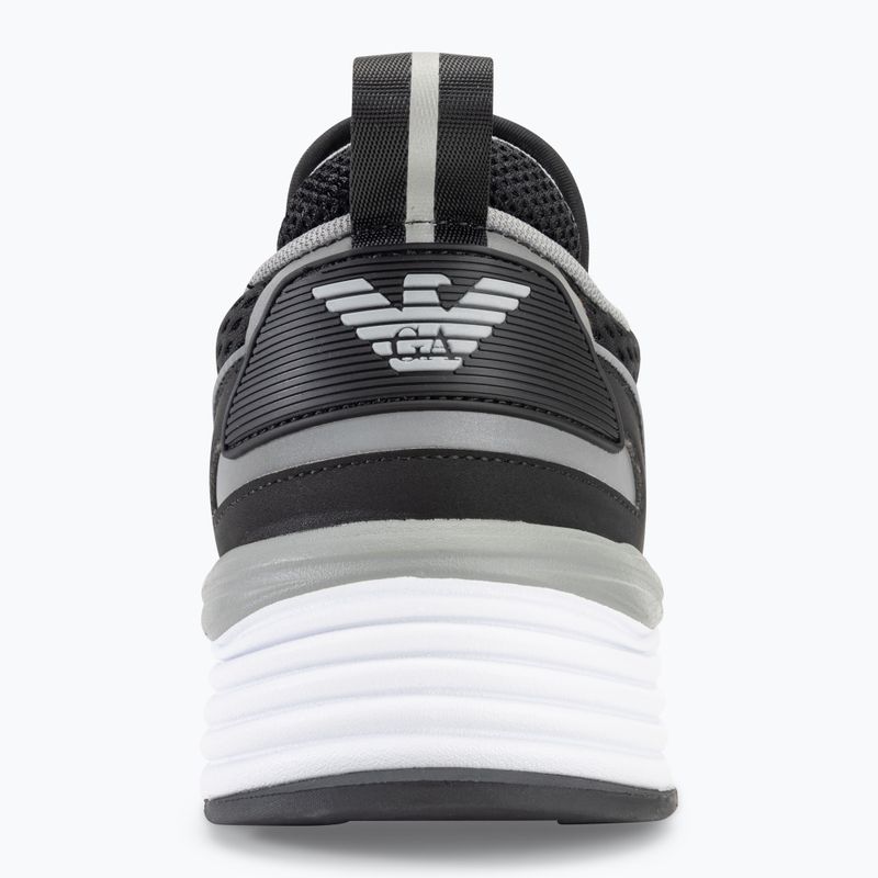 EA7 Emporio Armani Ace Runner Mesh black/ silver topánky 6