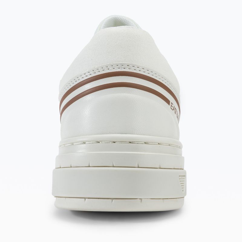 Obuv EA7 Emporio Armani Summer Court triple off white/tan 6