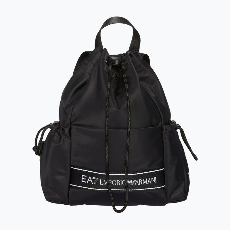 Dámsky batoh EA7 Emporio Armani Train Logo Tape black
