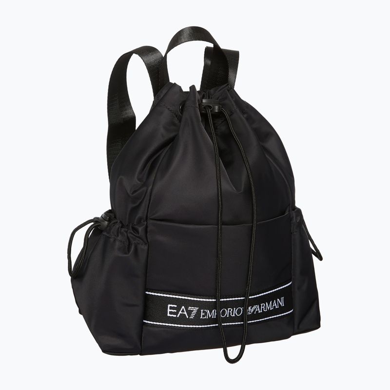 Dámsky batoh EA7 Emporio Armani Train Logo Tape black 2