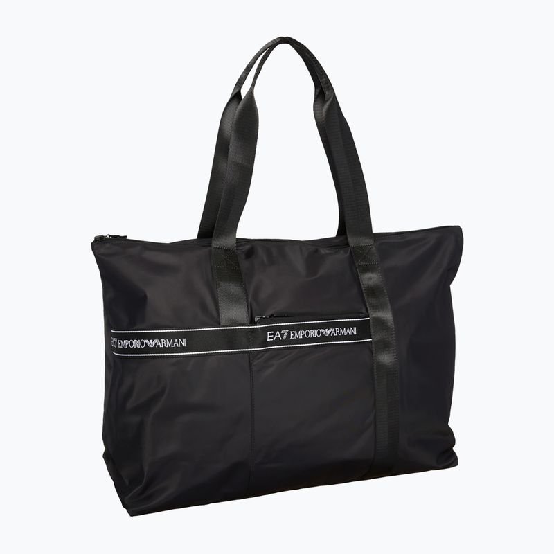 Dámska taška EA7 Emporio Armani Train Logo Tape black 2