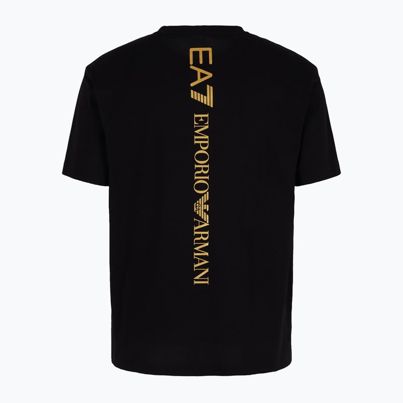 Pánske tričko EA7 Emporio Armani Train Series Extended Logo čierne 2