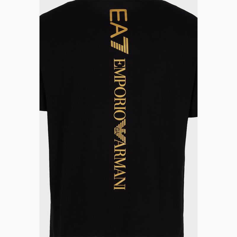 Pánske tričko EA7 Emporio Armani Train Series Extended Logo čierne 4