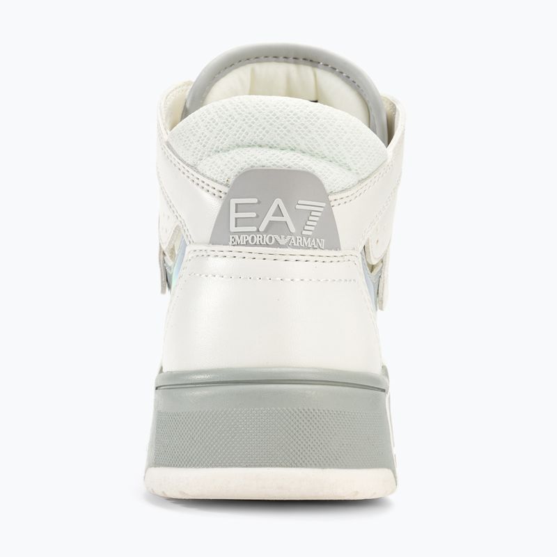 Obuv  EA7 Emporio Armani Basket Mid white/iridescent 6