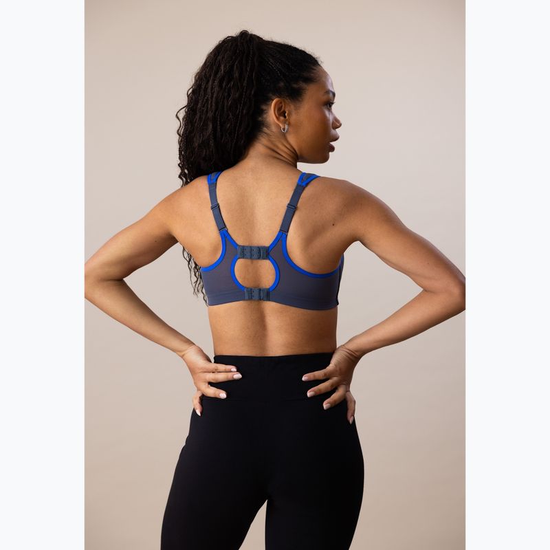 Fitness podprsenka Shock Absorber Active Multi blue/dark grey 4
