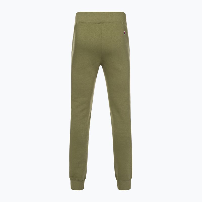 Champion Rochester Rib Cuff tmavozelené pánske nohavice 2