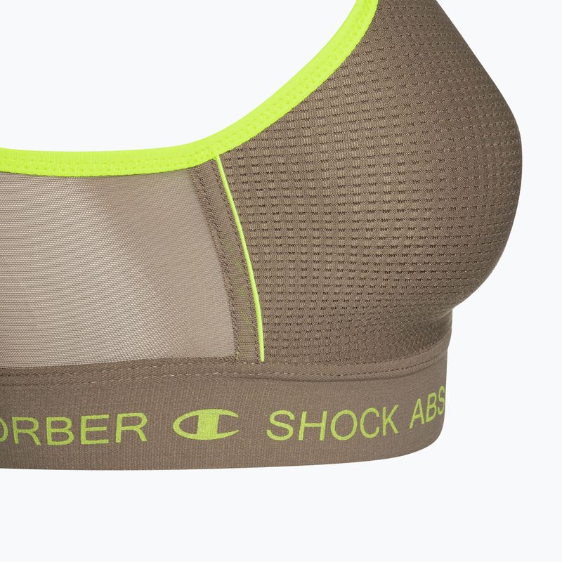 Podprsenka Shock Absorber Ultimate Run Padded grey/lemon 3