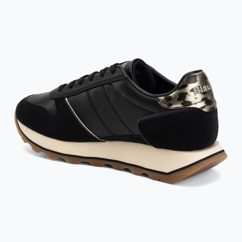 Dámske topánky Blauer USA F6MILLS01 black/leopard 3