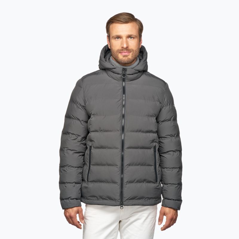 Pánska zateplená bunda Geox Spherica™ Parka asphalt 3