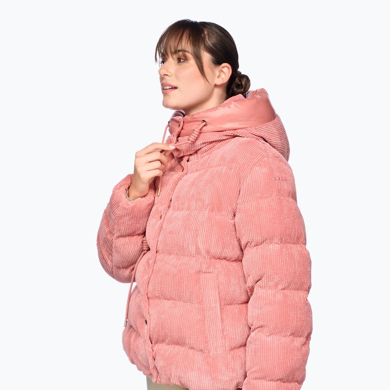 Dámska zateplená bunda Geox Loisia Parka dusty rose 4