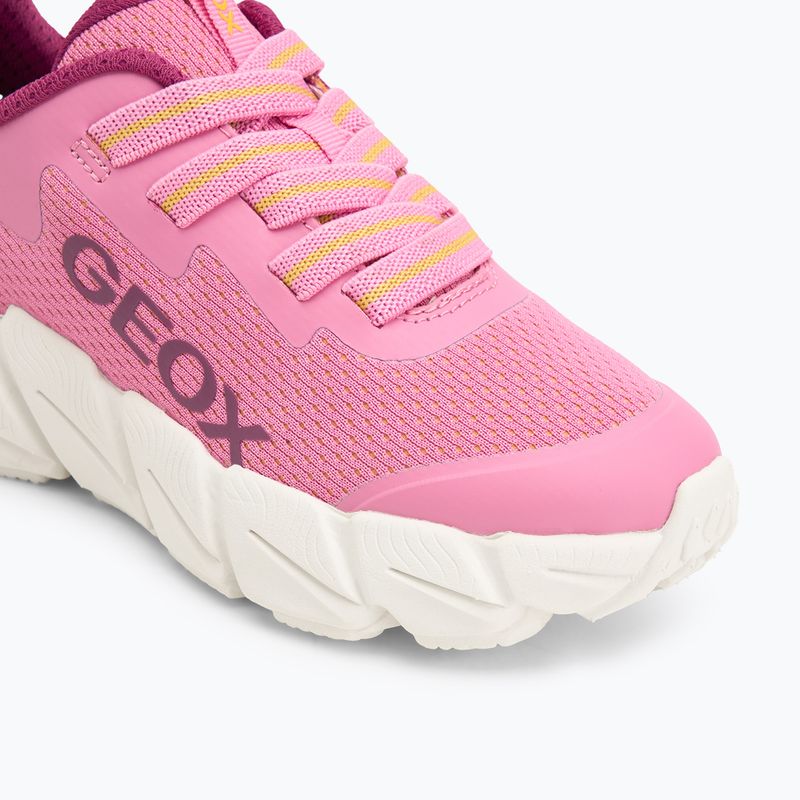 Junior topánky Geox Flexyper Fast pink/yellow 7