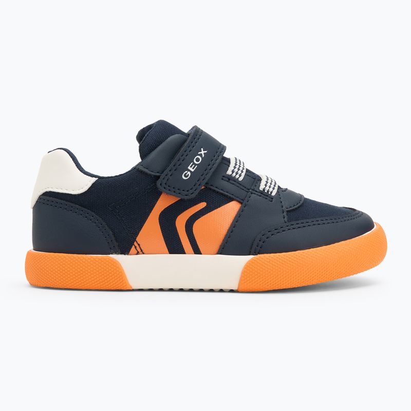 Detské topánky Geox Gisli navy/orange 2