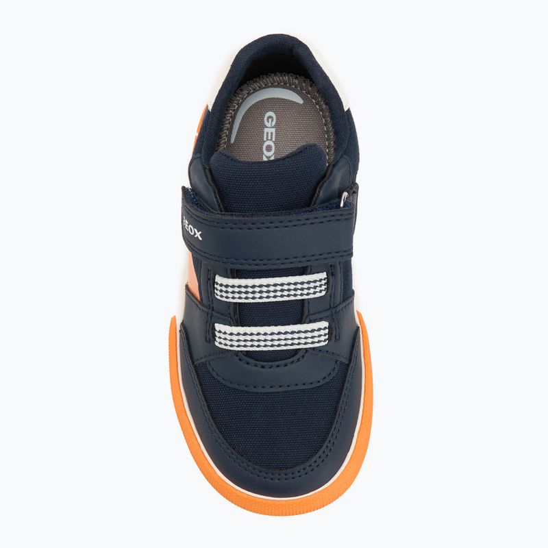 Detské topánky Geox Gisli navy/orange 5