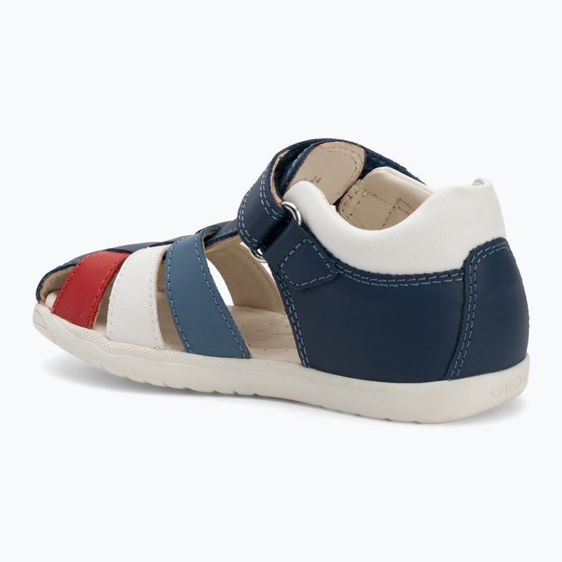 Detské sandále Geox Macchia avio/white 3