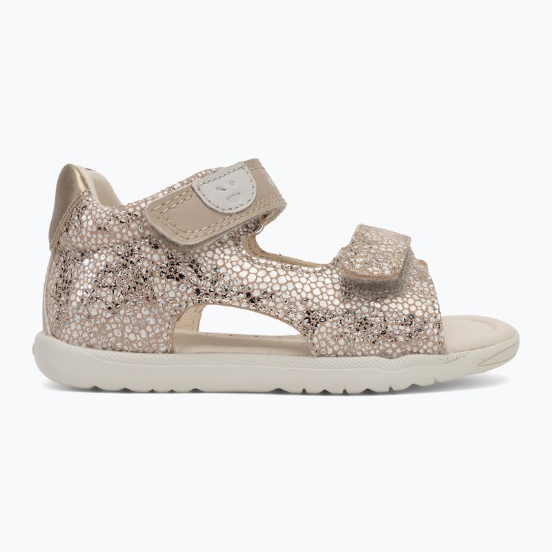 Detské sandále Geox Macchia white/gold 2