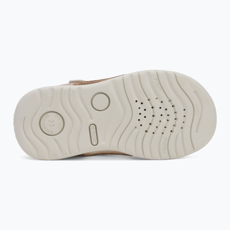 Detské sandále Geox Macchia white/gold 4
