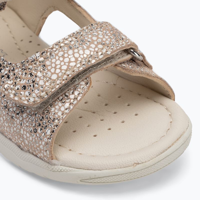 Detské sandále Geox Macchia white/gold 7