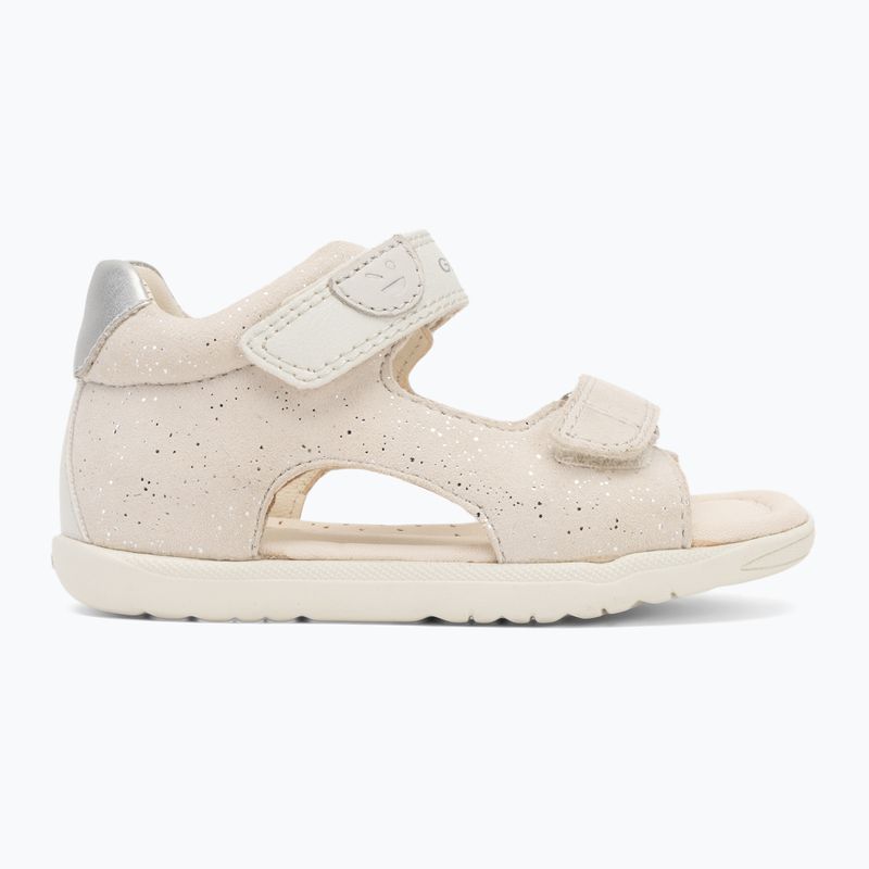 Detské sandále Geox Macchia white/silver 2