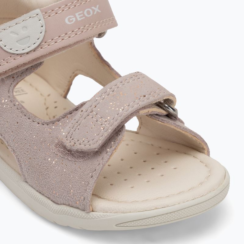 Detské sandále Geox Macchia rose off 7