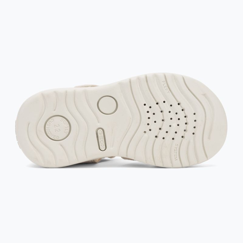Detské sandále Geox Macchia white/silver 4