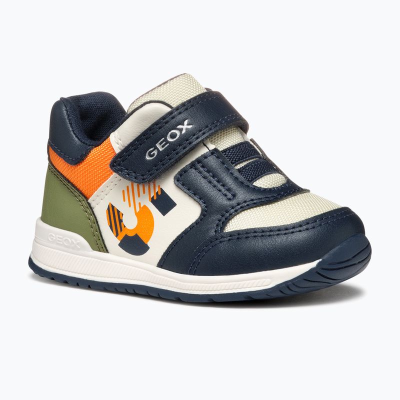 Detské topánky Geox Rishon navy/light orange 8