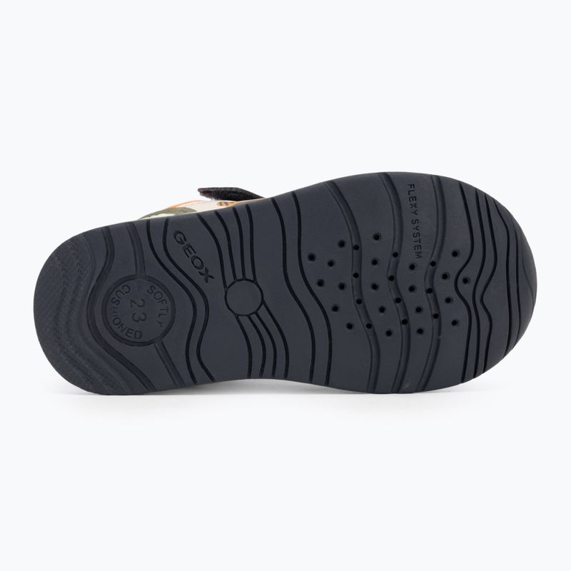 Detské topánky Geox Rishon navy/light orange 4