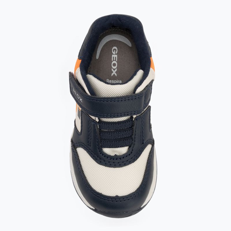 Detské topánky Geox Rishon navy/light orange 5