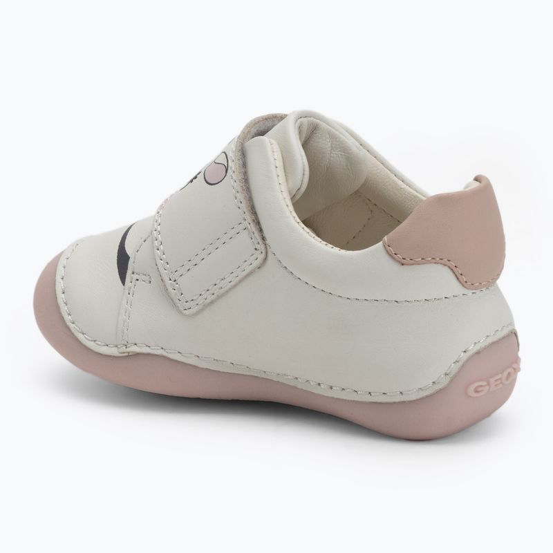 Detské topánky Geox Tutim white/rose 3
