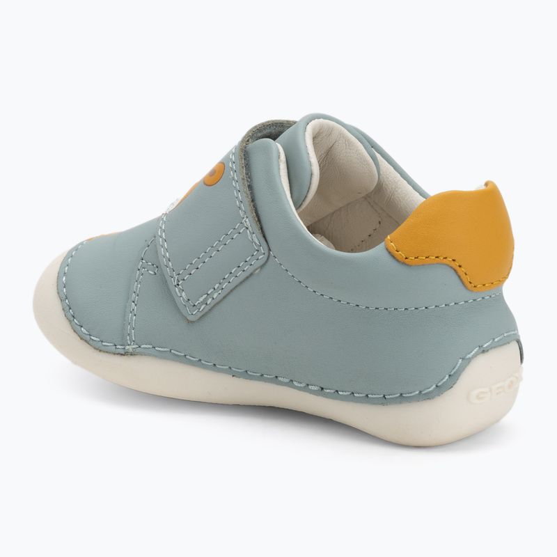 Detské topánky Geox Tutim sage/ochre yellow 3