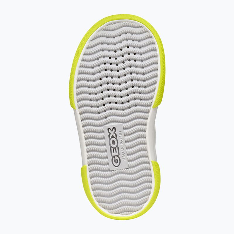 Detské topánky Geox Gisli white/fluo green 13