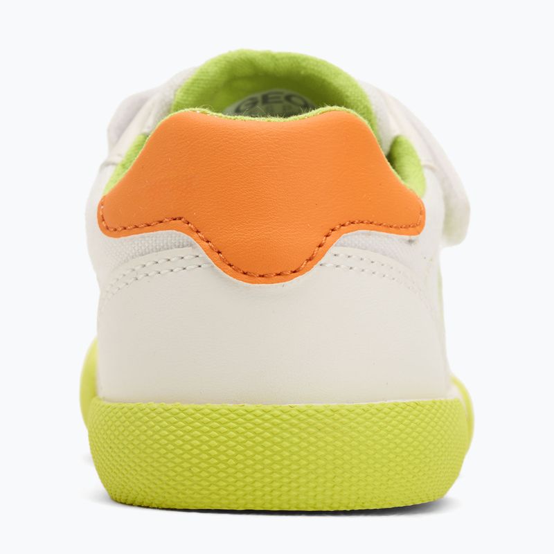 Detské topánky Geox Gisli white/fluo green 6