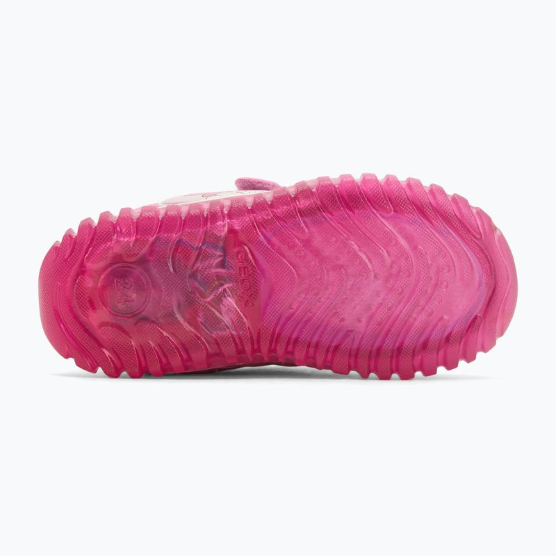 Detské topánky Geox Lightyloo dark pink 4