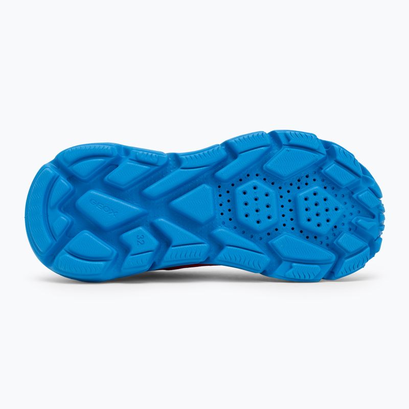 Juniorské topánky Geox Flexyper Fast red/light blue 4