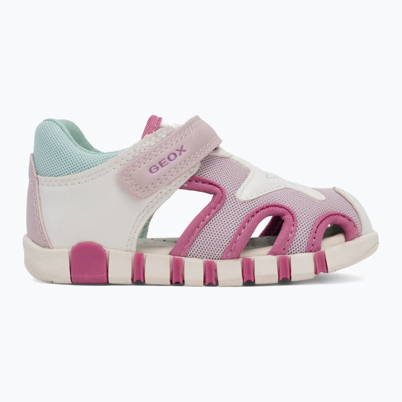 Detské sandále Geox Iupidoo white/fuchsia 2