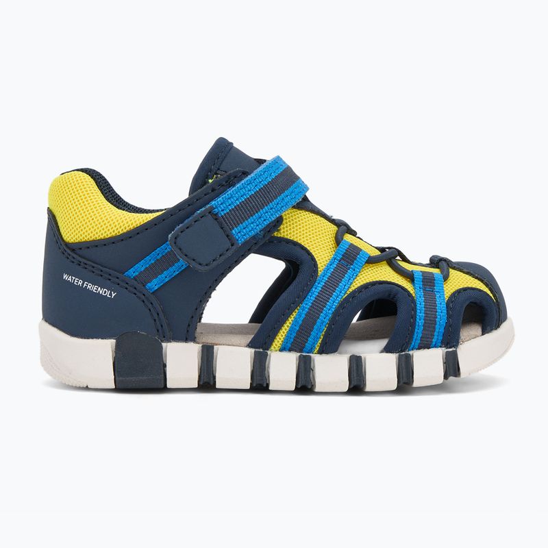 Detské sandále Geox Iupidoo navy/fluo yellow 2