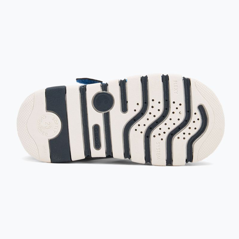 Detské sandále Geox Iupidoo navy/fluo yellow 4