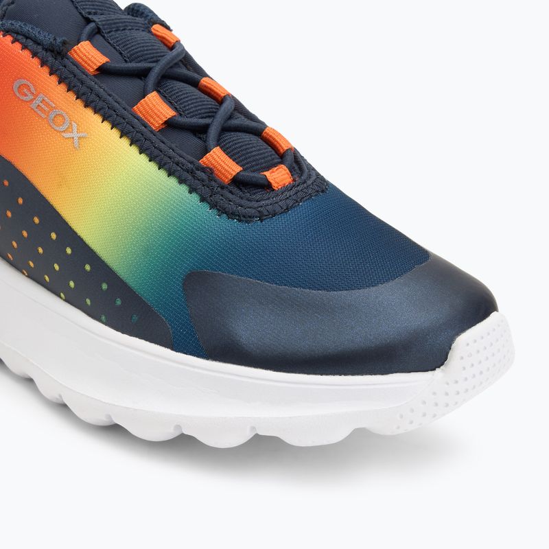Junior topánky Geox Activart Illuminus navy/lime 7