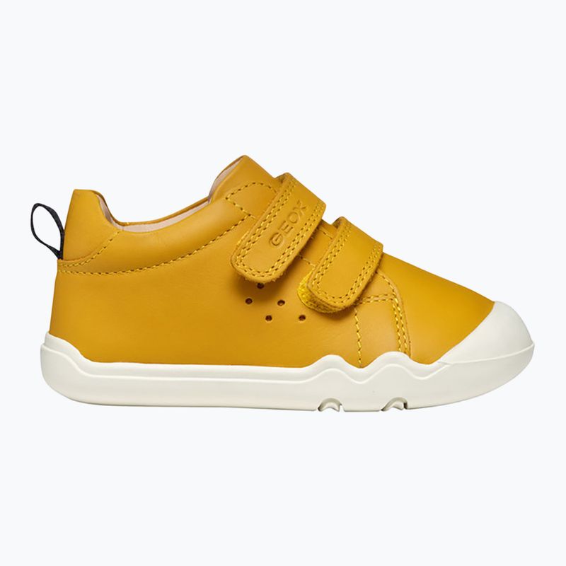 Detské barefoot topánky Geox Steppieup ochre yellow/navy 2
