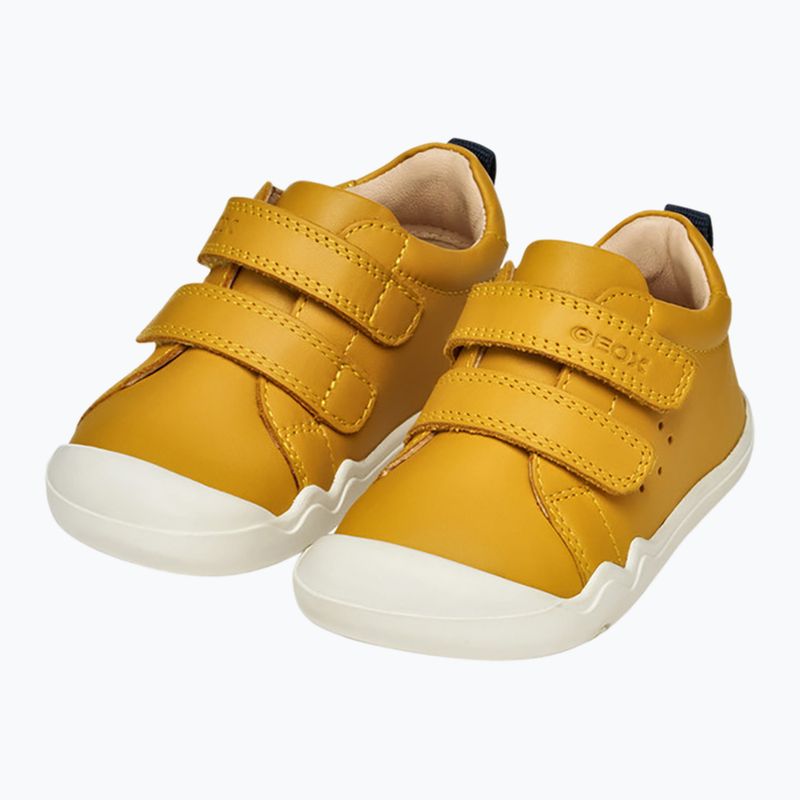 Detské barefoot topánky Geox Steppieup ochre yellow/navy 8