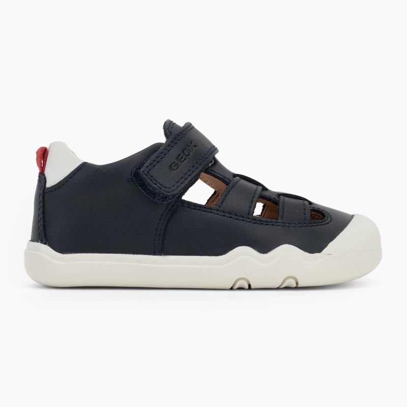 Detské barefoot topánky Geox Steppieup navy/white 2