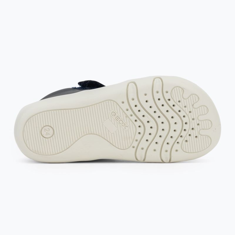 Detské barefoot topánky Geox Steppieup navy/white 4