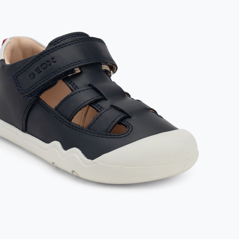 Detské barefoot topánky Geox Steppieup navy/white 7